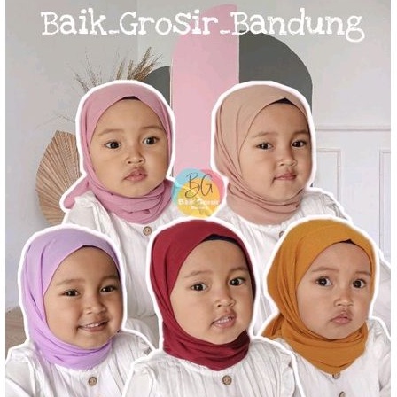 PASHMINA ANAK 1-3 TAHUN pashmina instan anak PASHTAN ANAK