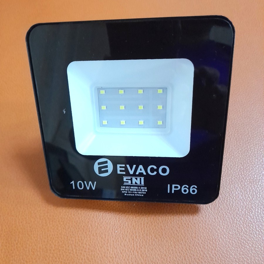 LAMPU SOROT LED 10,20,30 watt EVACO Flood light outdoor cahaya putih