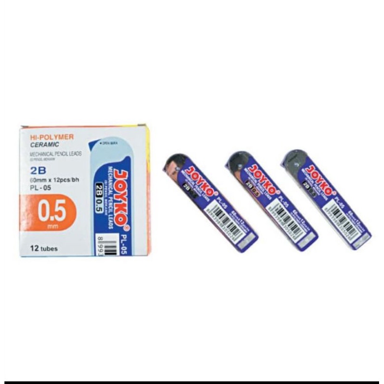 

isi pensil mekanik Refill isi pensil pilot anak sekolah 2B tebal tidak mudah patah