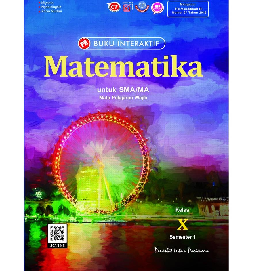₵ Buku LKS/PR Matematika Wajib SMA Kelas 10 11 12, X XI XII Intan Pariwara Semester 1 dan 2 Th 2022 
