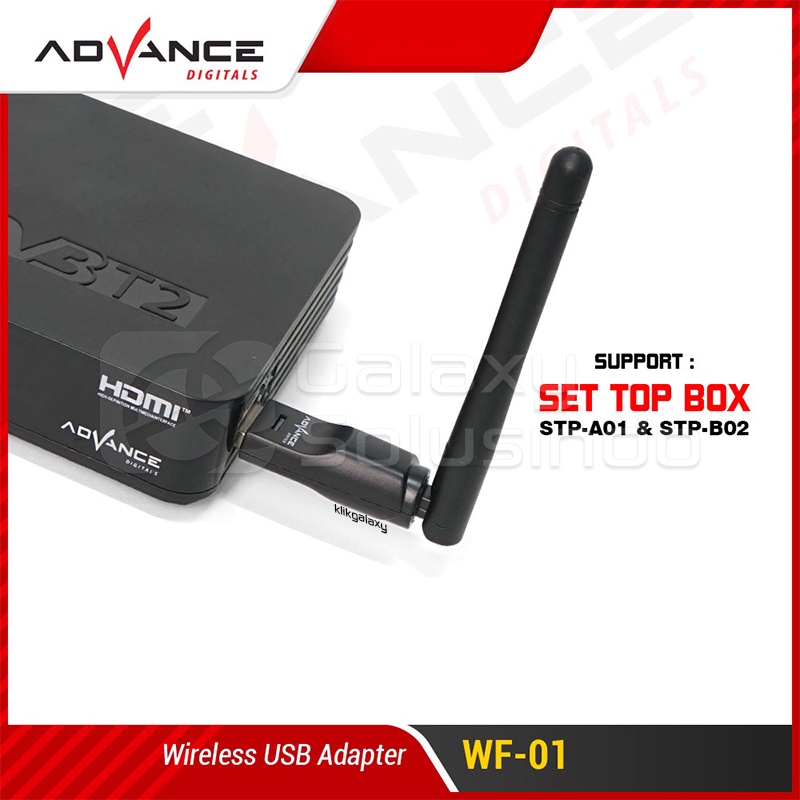 ADVANCE WF-01 Set Top Box USB Dongle Wifi Wireless Adapter 150Mbps