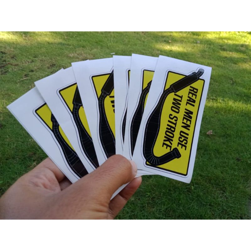 STICKER/STIKER TWO STROKE