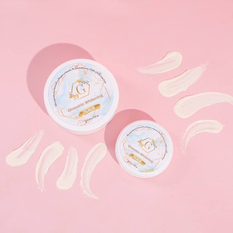 Hb Glowskin double whitening 3x  lebih cerah /Hb glow /HB pemutih /skin /lotion whitening