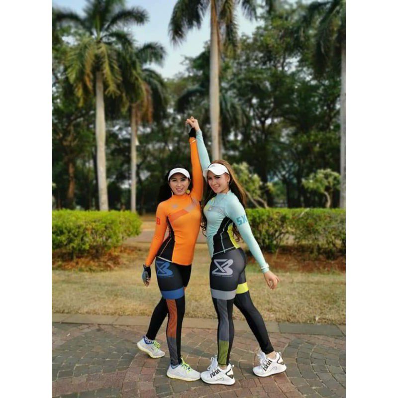 SXB SPORT-SETELAN SENAM AEROBIC WANITA  TERBARU BAHAN IMPORT ORI SXB SPORT INDONESIA