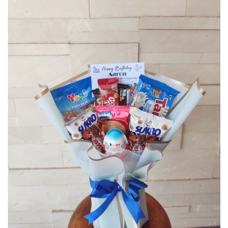 

Buket Snack Ulang Tahun Bouquet Snack Birthday Gift Hampers