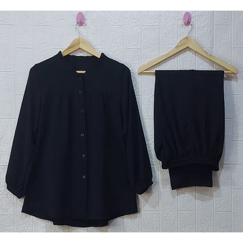 LUZY ONE SET CRINKLE AIRFLOW///STELAN CRINKLE AIRFLOW TERBARU