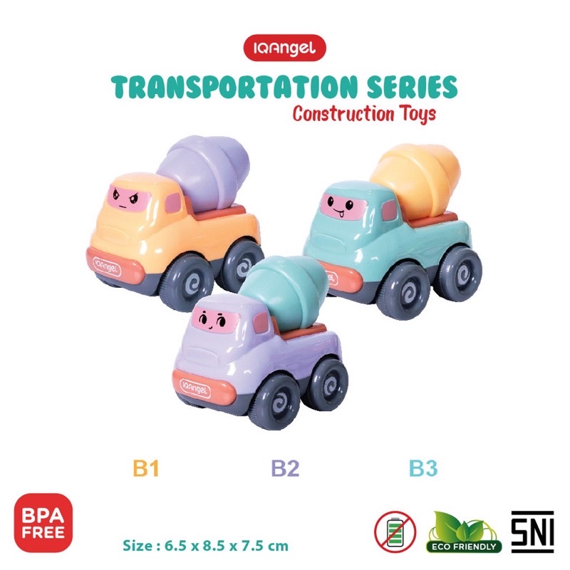 IQ ANGEL CAR TOYS QA002 - MAINAN ANAK