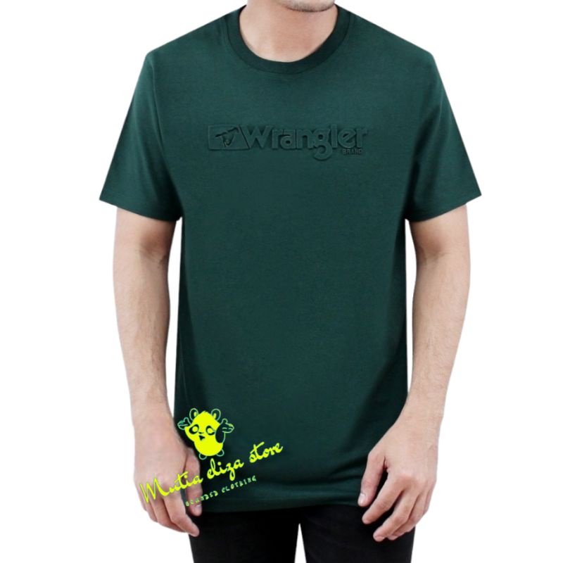 Kaos Wrangler Embos sablon timbul /WranglerTshirt /Kaos wrangler Pria /Kaos Distro