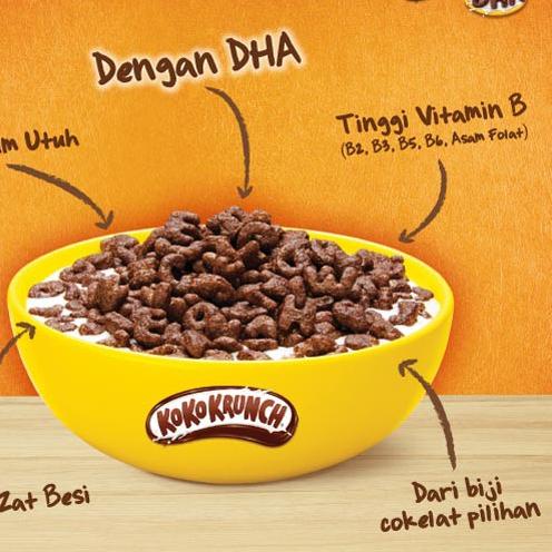 

SF5» Nestle KOKO KRUNCH DHA Sarapan Sereal Coklat 220g Model Baru