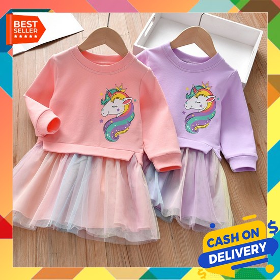 Dress Natal Anak Cewek Remaja Import Christmas Party Dress - Gaun Dress Pesta Natal Anak Cewek Impor