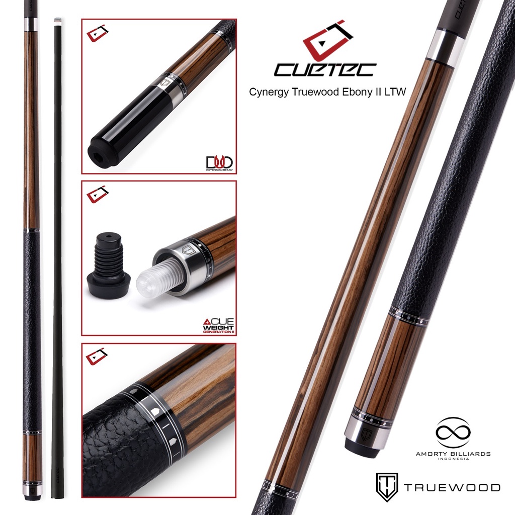 Cuetec Truewood Ebony II - LTW