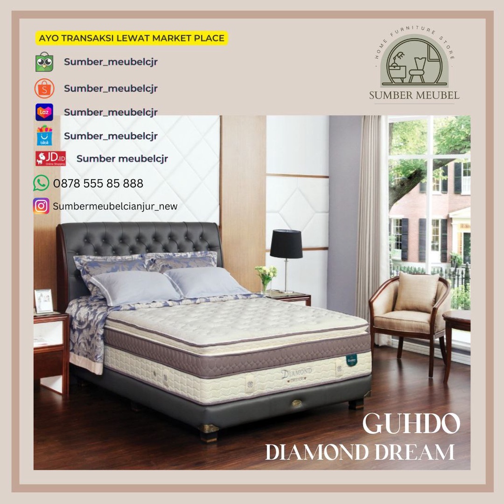 GUHDO DIAMOND DREAM SET HB + FOUNDATION VIRGINIAN