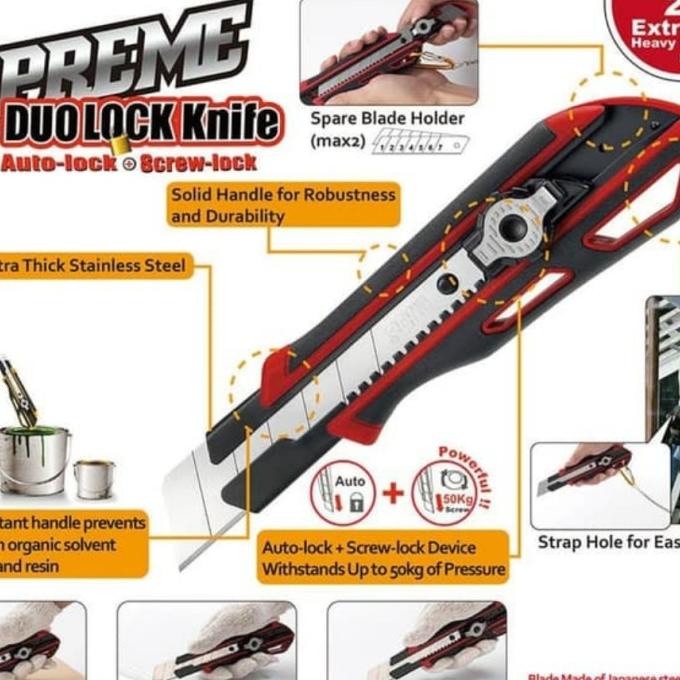 

CUTTER HEAVY DUTY SDI SUPREME DUO LOCK 0445c