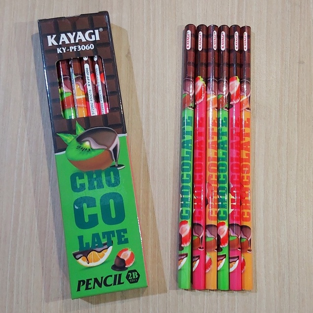 

(PAK) Pensil Kayagi 2B KY-PF3060 / Pensil Kayagi / 2B 1 Box 12 Pcs