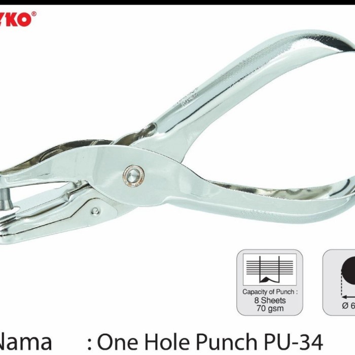 

Bol Pembolong Kertas Joyko 1 Lubang