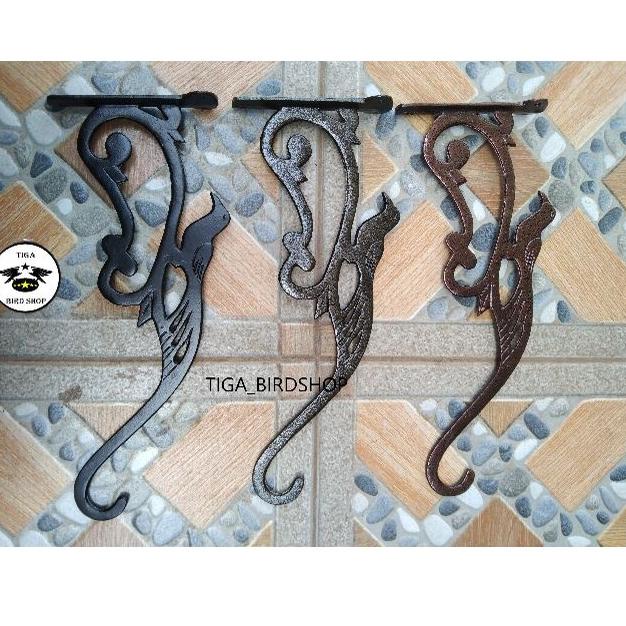 (R-T2T-✪) GANTUNGAN SANGKAR DINDING GANTUNGAN SANGKAR TEMBOK MOTIF BURUNG MURAI 3 WARNA CANTOLAN SAN