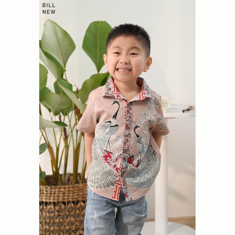 BILL KIDS - Kemeja Batik Anak Laki-Laki