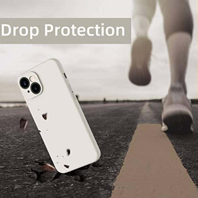 IPHONE Untuk iPhone14 13 12 11 Pro Max Plus Case Silikon Cair Slim Cover Shockproof Anti Gores Anti-Drop Kamera Perlindungan Untuk iPhone13 iPhone14