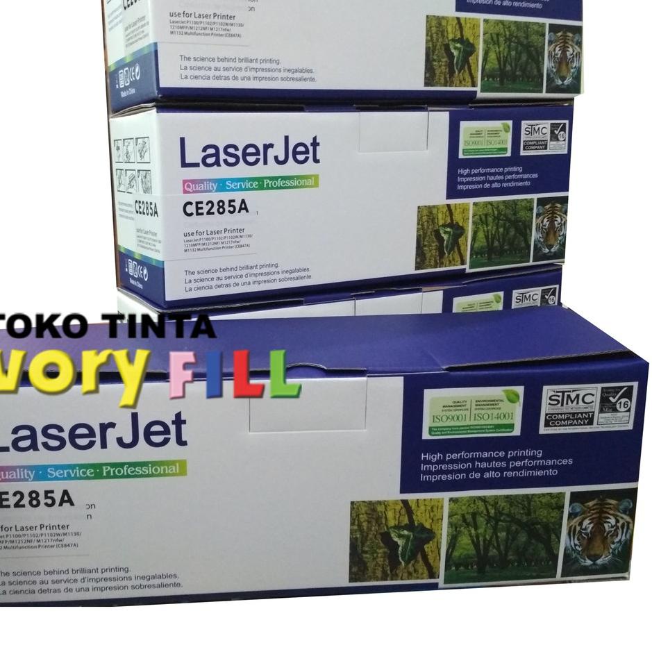 Diskon Bulan Ini TONER KOMPATIBEL untuk HP 85A CE285A BLACK COMPATIBLE HITAM LASER