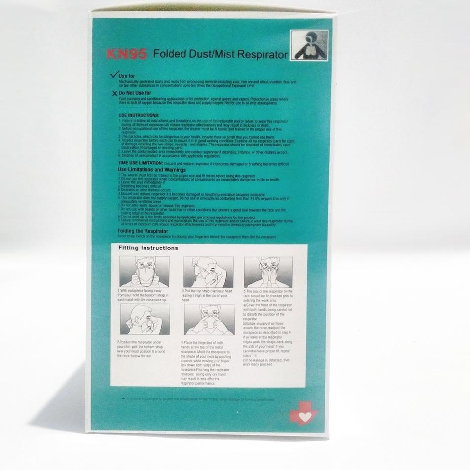 ぶ Disposable mask KN95 50pcs/box Masker KN95 5ply 5layer isi 50 pcs Masker KN 95 5ply Mask K N95 ➢