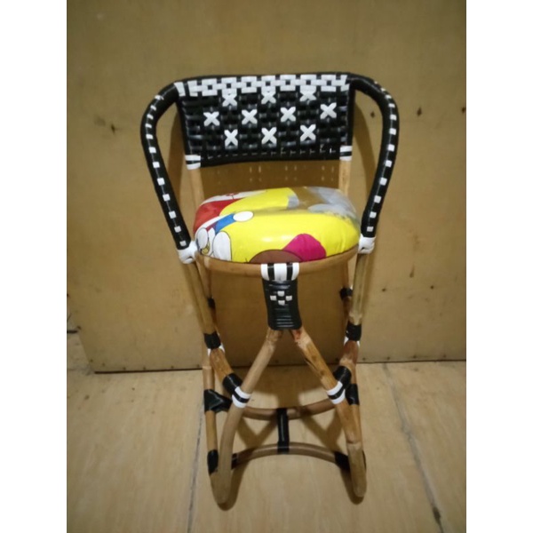 boncengan motor matic POLOS tanpa sabuk pengaman dan bantal stang / kursi rotan motor matic / dudukan anak motor matic / bangku rotan motor matic / dudukan anak depan / jok depan motor matic beat Vario scopy mio