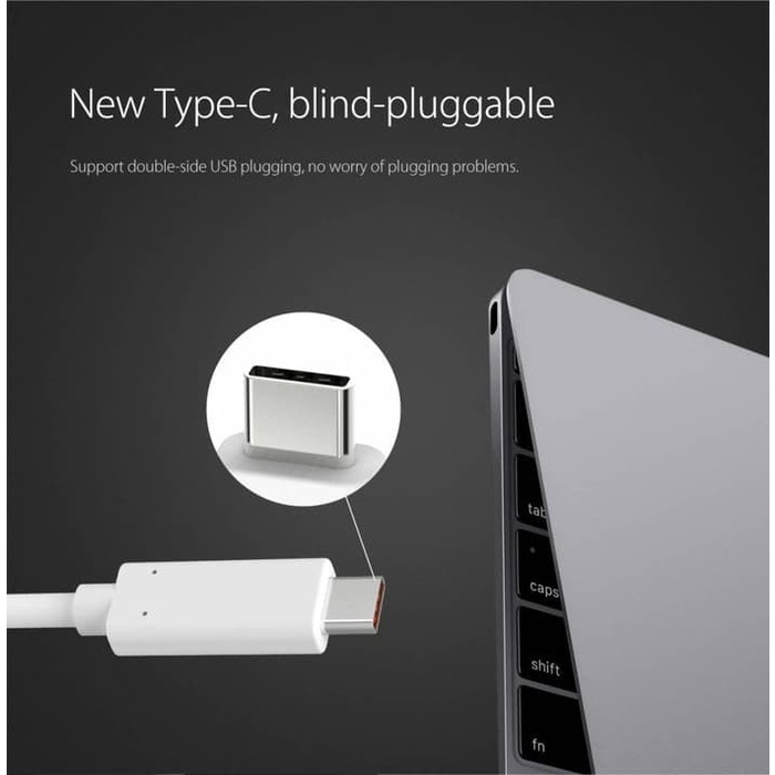 USB Type-C to VGA + Type-C+ USB 3.0 PD Charger Port