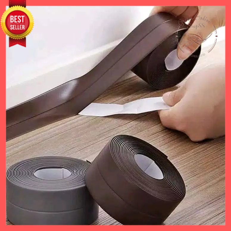 GOS B102 - Tape Perekat Sticker Anti Jamur Air Minyak PVC Wastafel Dapur Kamar Mandi