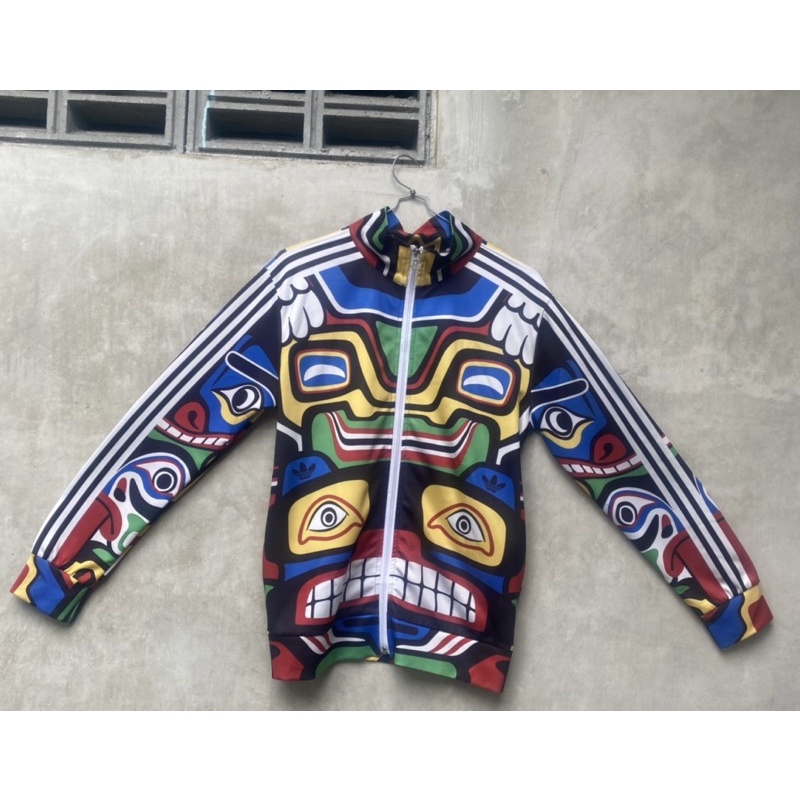 jaket adidas second.tracktop adidas second,windbreaker adidas,jaket adidas vintage