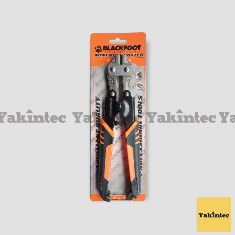 

Gunting Besi Gembok Rantai Besi Behel 8" Inch / Mini Bolt Cutter 8" BLACKFOOT
