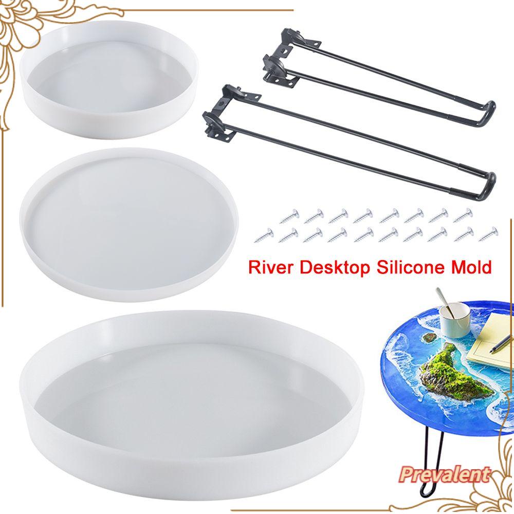 Preva River Cetakan Silikon Desktop DIY Kerajinan Tangan Membuat Perhiasan Alat Cetakan Resin Meja Pasir Hisap
