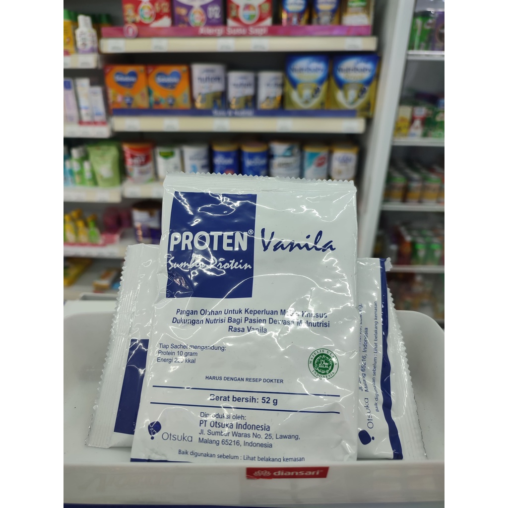 

Proten Vanila Sachet 52g