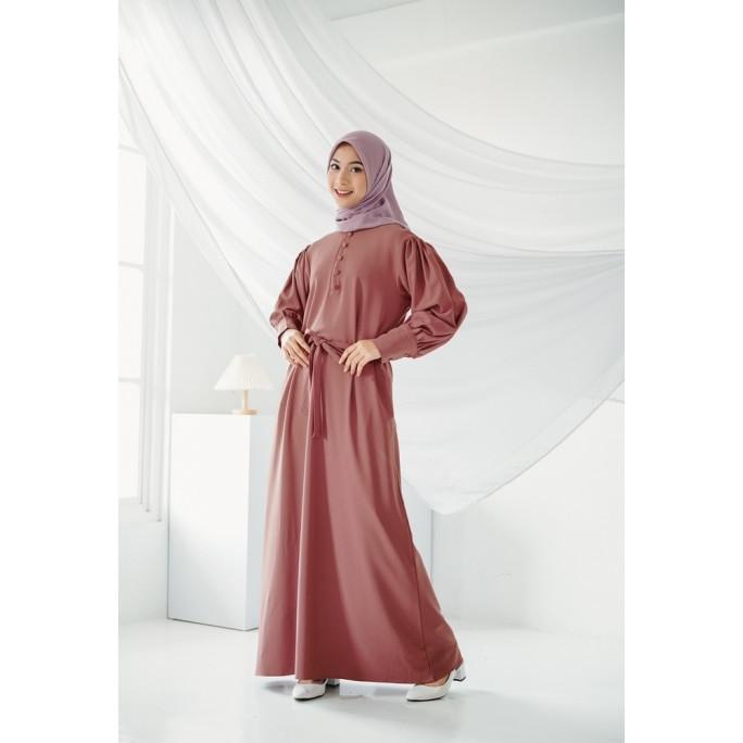 Clarine Dress Terracotta by Tubita