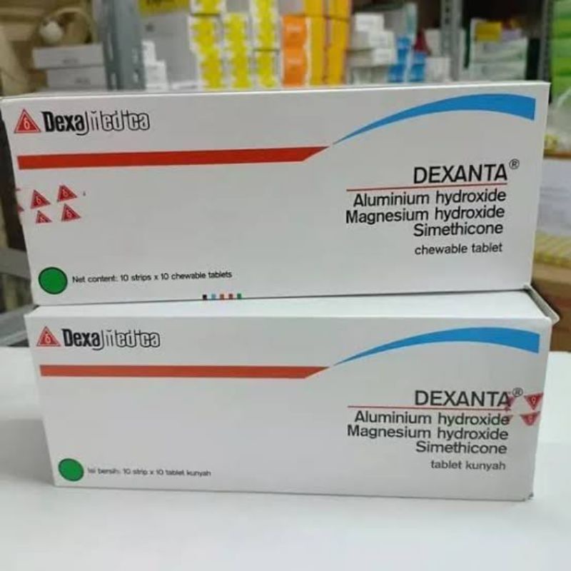 Dexanta 10 Tablet 1 Strip | Obat magh tablet kunyah