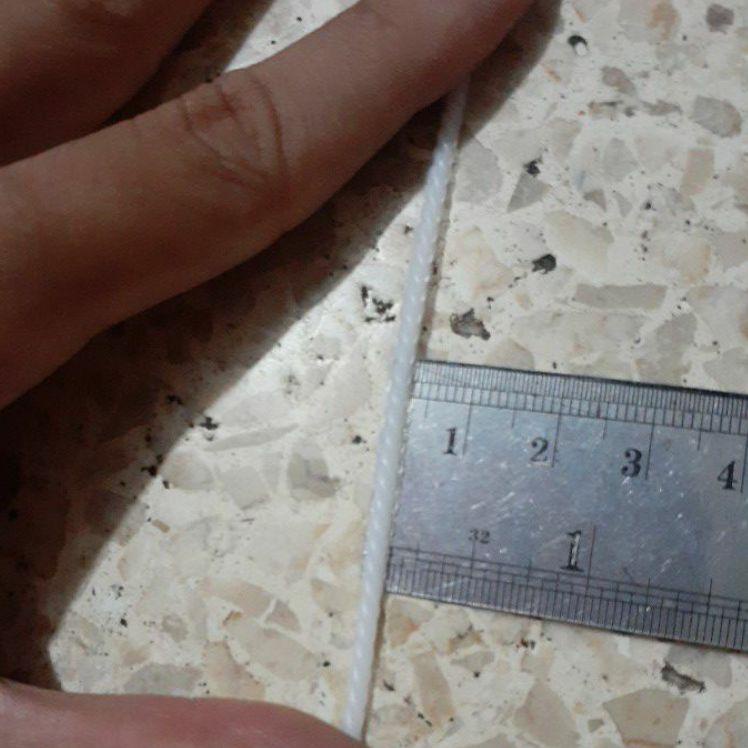 

ㅬ (Isi 100Pcs) Tali Plintir Warna Putih Tali Plintir Berkualitas Tali Tenteng Camilan 17Cm を