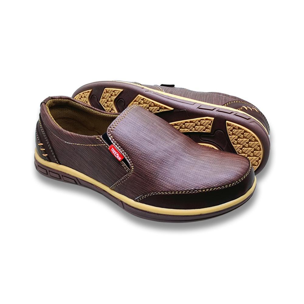 Pantofel Pria Casual Formal Treshaw Kulit Terbaru