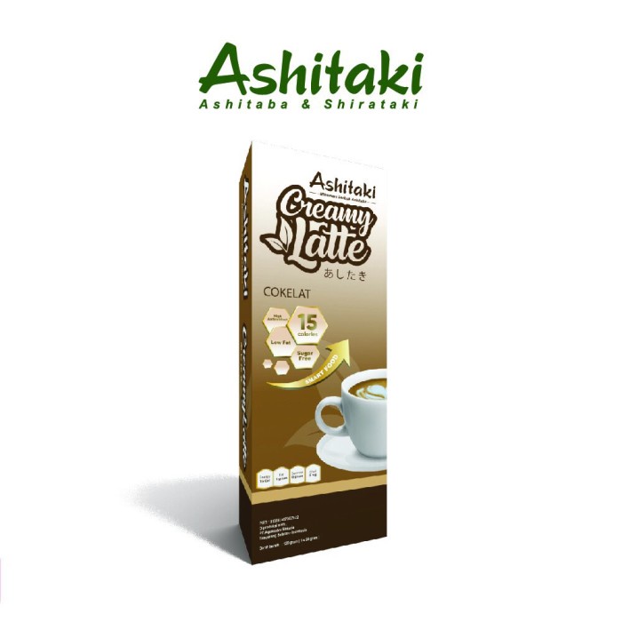 

NEW Ashitaki Creamy Latte Cokelat 120gr (5x24) - Ekstrak Ashitaba