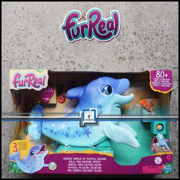 Promo Furreal Dazzlin Dimples My Playful Dolphin 80+ Sounds And Reactions