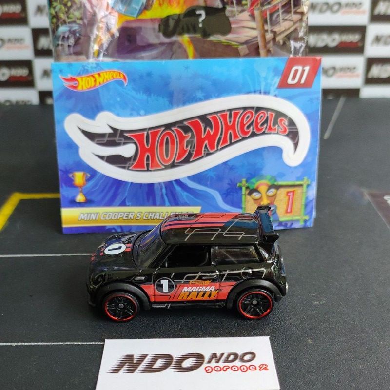 Jual Hot Wheels Mini Cooper S Challenge Black NEW Loose - 2021 Mystery ...
