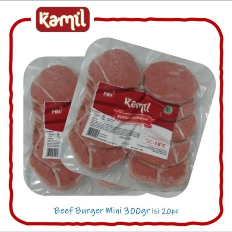 Kamil Beef Burger 300Gr