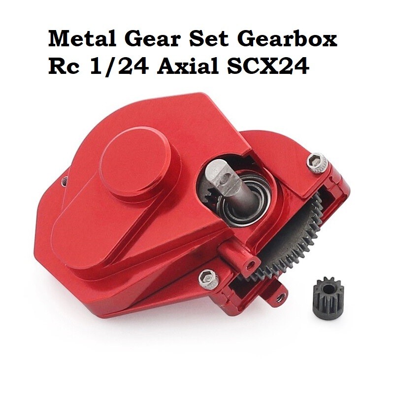 Jual Gearbox SCX24 Metal Gear Box Set 1/24 RC Axial SCX24 Deadbolt C10