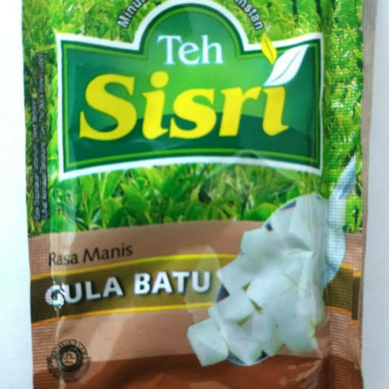 

Teh Sisri Gula Batu 1renceng (8gram x 10sachet)