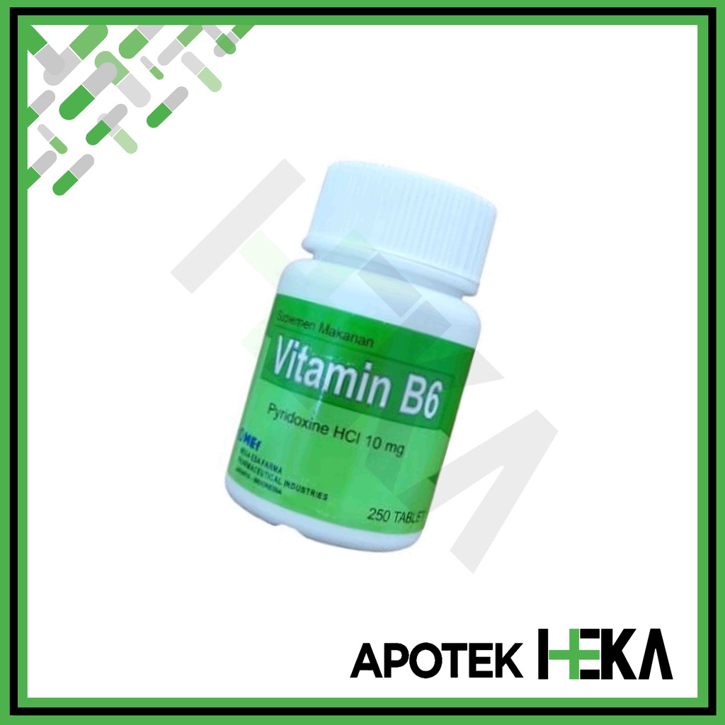 Vitamin B6 10 mg Esa Farma Botol isi 250 Tablet (SEMARANG)