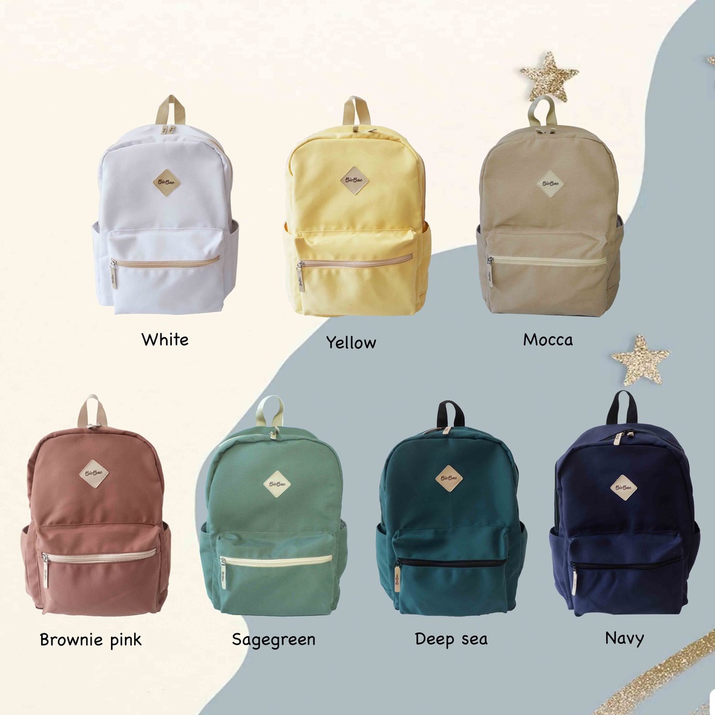 BICBAC TAS RANSEL DUALO PUNGGUNG BAG SEKOLAH TRAVEL TRAVELLING LAPTOP BACKPACK KANVAS CANVAS SERBAGUNA WATERPROOF WATER RESISTANT PRIA WANITA ANAK SD SMP SMA KULIAH UNIVERSITAS ANTI HUJAN AIR ANTIBARET ANTIMALING