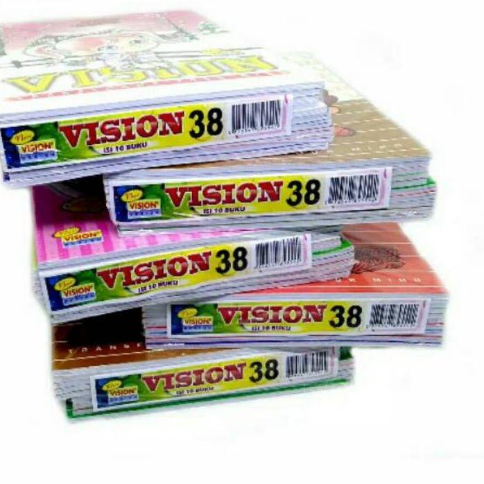 

Promo 지 BUKU TULIS VISION 38 LEMBAR 1 LUSIN 10 BUKU, BUKU GARIS, BUKU TER, ORIGINAL BARU/ BUKU VISION 38 LEMBAR / VISION 38 HALAMAN