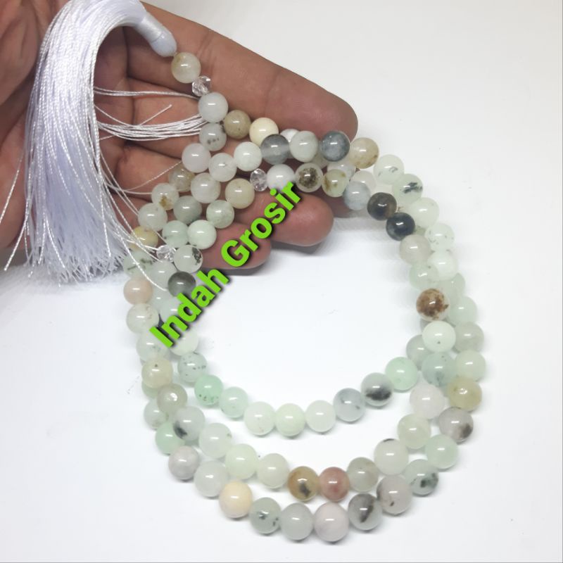 TASBIH BATU MAZONITE 8MM 99BUTIR ORIGINAL