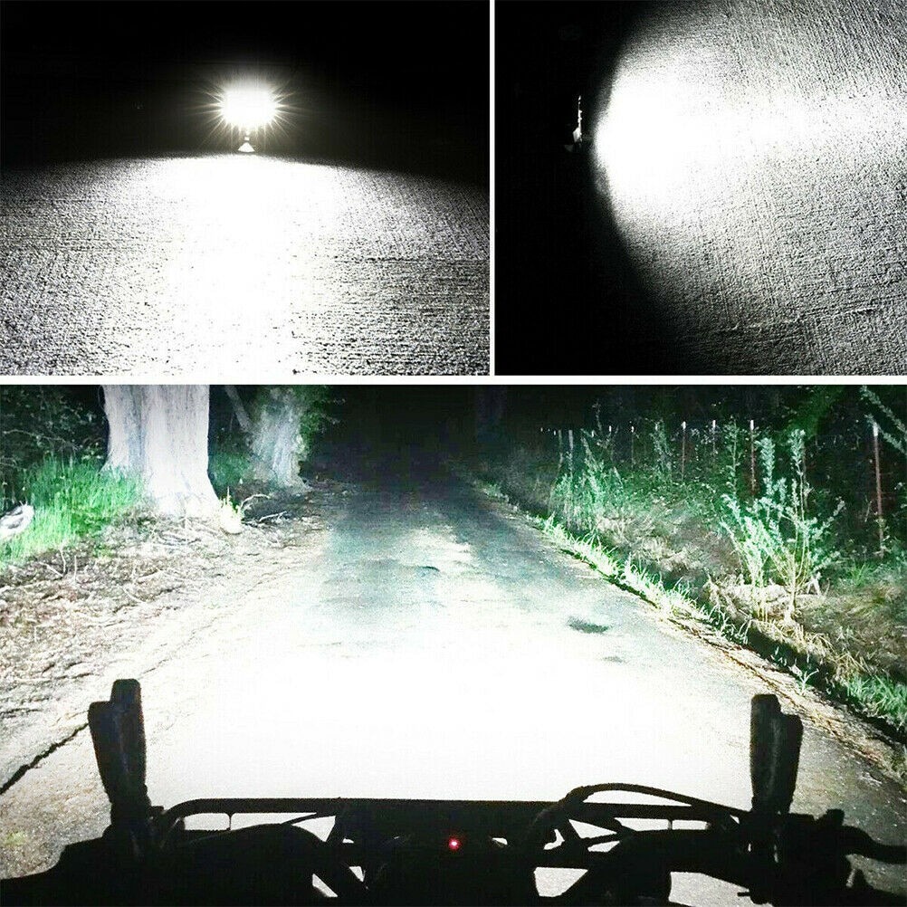 Lampu Tembak Sorot LED Bar Cree CWL 24 Mata Mobil Motor 72 Watt 72W Offroad 72Watt 2 Susun