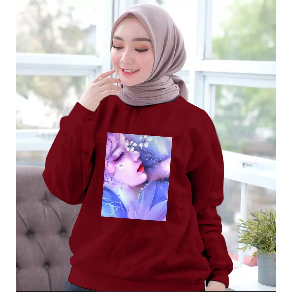 (BISA COD) ~ BAJU TRENDY PRINCES LENGAN PANJANG WANITA TERBARU-KAOS DISTRO KEREN LENGAN PANJANG CEWEK MASA KINI DAN TERLARIS