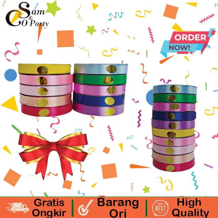 

Pita Kado / Pita Jepang Warna Warni (10 roll)