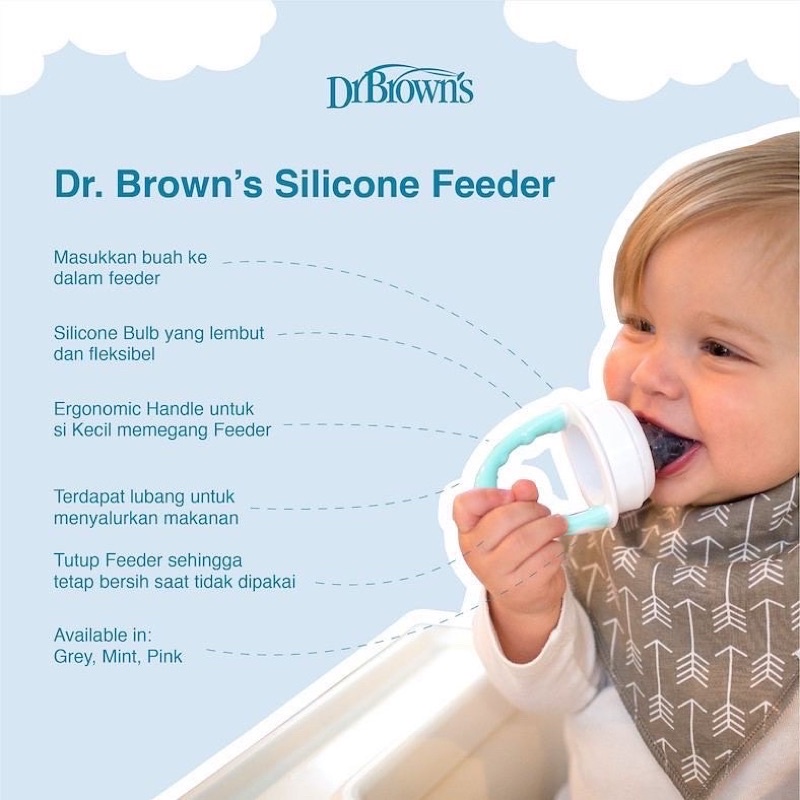 Dr.Brown’s fresh first silicone feeder