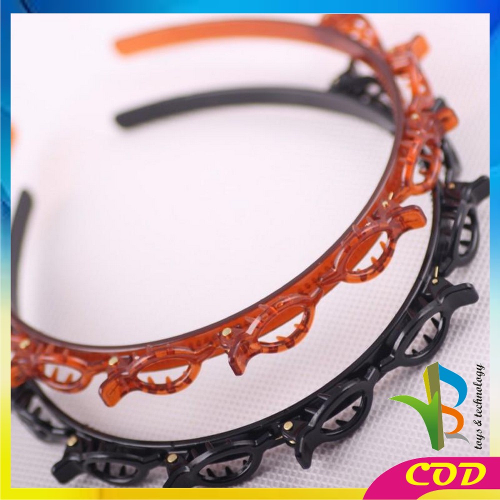 RB-C71 96 Headband Bando Korea Style Bandana Polos Bendo Kain Motif Impor / Bando Jepit Rambut